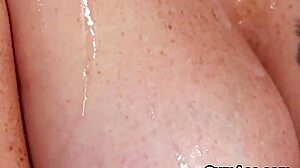 Kinky bombshell gets cumshot on her face swallowing all the jizm in a blowbang.