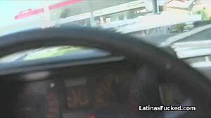 this no bra busty latina amateur enjoys rough hardcore fucking