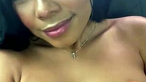 Real Taxi Ride Flash Masturbate Dildo Taste Creamy Pussy!