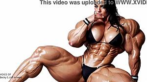 how big can natasha get with pump factory's massive muscle growth