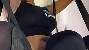 I rides her man face, obedient slave does whatever she told, full video on xred.