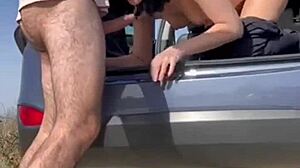 how about a blowjob with cumshot in trunk 😏