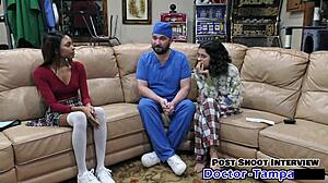 Dr. Tampa Conducts Solana's First Gyno Exam, Including Spreading and POV in Florida