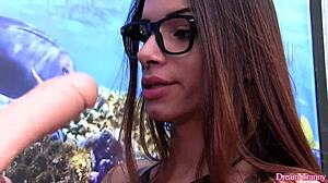 Oh wow sexy tranny marcelle herrera rides that rubber cock so wild!