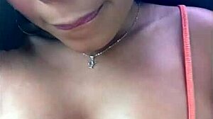 Real Taxi Ride Flash Masturbate Dildo Taste Creamy Pussy!