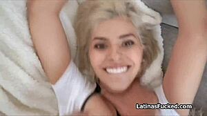 this no bra busty latina amateur enjoys rough hardcore fucking