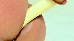 Misslili with big round beautiful ass takes a multi in her asshole.