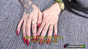 I enjoy watching my wife with a guy who has a big cock