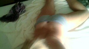 Blonde Girlfriend Gives Intense Blowjob and Receives Facial!