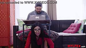 Sweet Spanish MILF Confronts Boy of the House