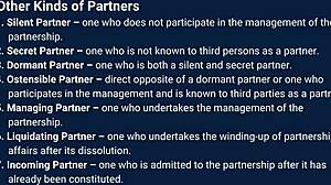 Understanding The Law On Partnership Agreements