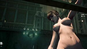 Stellar Blade Eve Nude Riding Ladder in Pov Dv2 Scene