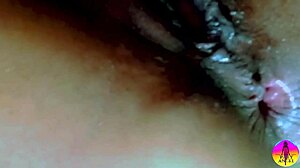 Aggressive Anal Toy Insertion