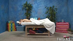 Detailed massage session turning into erotic pleasure with sensual touches and relaxation techniques