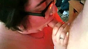 Amateur BBW with Big Tits Sucks TheStonedFox's Delicious Treat