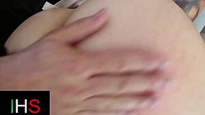 gorgeous brunette girl fucked only in the ass