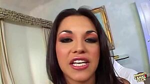 Demure Latina Alicia Angel Enjoys A Relaxing Ride