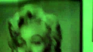 Is my ebony girl giving a titfuck to that black guy?