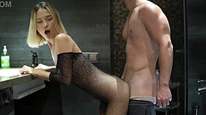 brought the bitch to anal orgasm with my cock