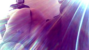 Amateur BBW Wife Blowjob on All Fours Cum Fetish