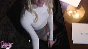 celestina blooms seduces seth brogan as personal slut