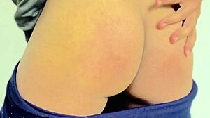 Misslili with big round beautiful ass takes a multi in her asshole.