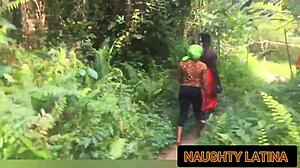 He Fucks Hard with BBC Black Dick in Outdoor River