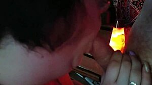 Amateur BBW with Big Tits Sucks TheStonedFox's Delicious Treat