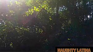 He Fucks Hard with BBC Black Dick in Outdoor River