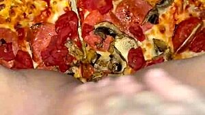 Saudi-best amateur-arabian snoewwhite masturbates her big pussy with pizza chocolate ice cream fruits in los angeles!