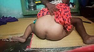 Indian aunty and step boyfriend in bedroom