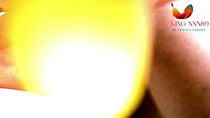 Ebony Pussy Bent Over and Drilled Hard in Doggystyle