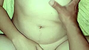 Sexy teen 18+ loves to fuck after taking a bath