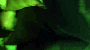 Maskedgoth666x swallows cum in taboo homemade blowjob