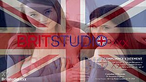 British Teen Gives Footjob And 69s With Cum