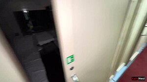 Did this girl wake up to penetration on the train?