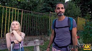 Hunt4k tourist trades money for letting homeowner fuck his girlfriend