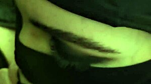 Maskedgoth666x swallows cum in taboo homemade blowjob