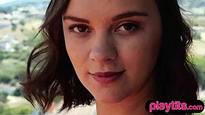 Big Tits French Milf And Russian Babe Show Nude Figures