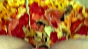 Saudi-best amateur-arabian snoewwhite masturbates her big pussy with pizza chocolate ice cream fruits in los angeles!