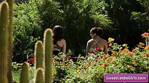 Whitney Wright seduces Alexis Tae after workout