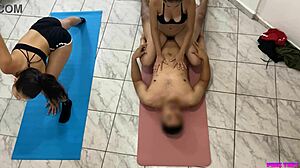 Stepfather trains two beautiful adopted stepdaughters then fucks them