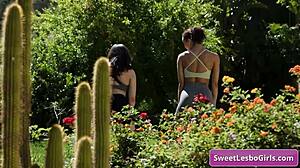 Whitney Wright seduces Alexis Tae after workout