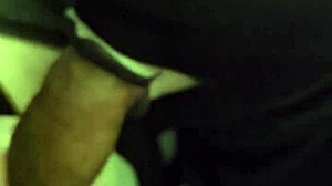 Maskedgoth666x swallows cum in taboo homemade blowjob