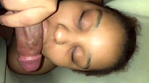 Taste So Sweet Makes Me Lick The Rapper's Big Black Cock.