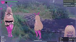 Secret Flasher Manaka Performs Daylight Tasks