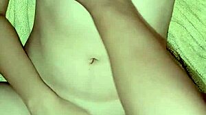 Sexy teen 18+ loves to fuck after taking a bath