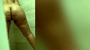 My sister-in-law provokes me watching her masturbate invites me in for deep blowjob