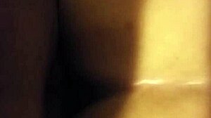 Con Maria in bent over doggystyle pussy play.