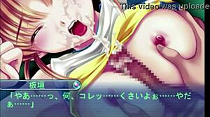 A cute blonde cheerleader stars in a short movie